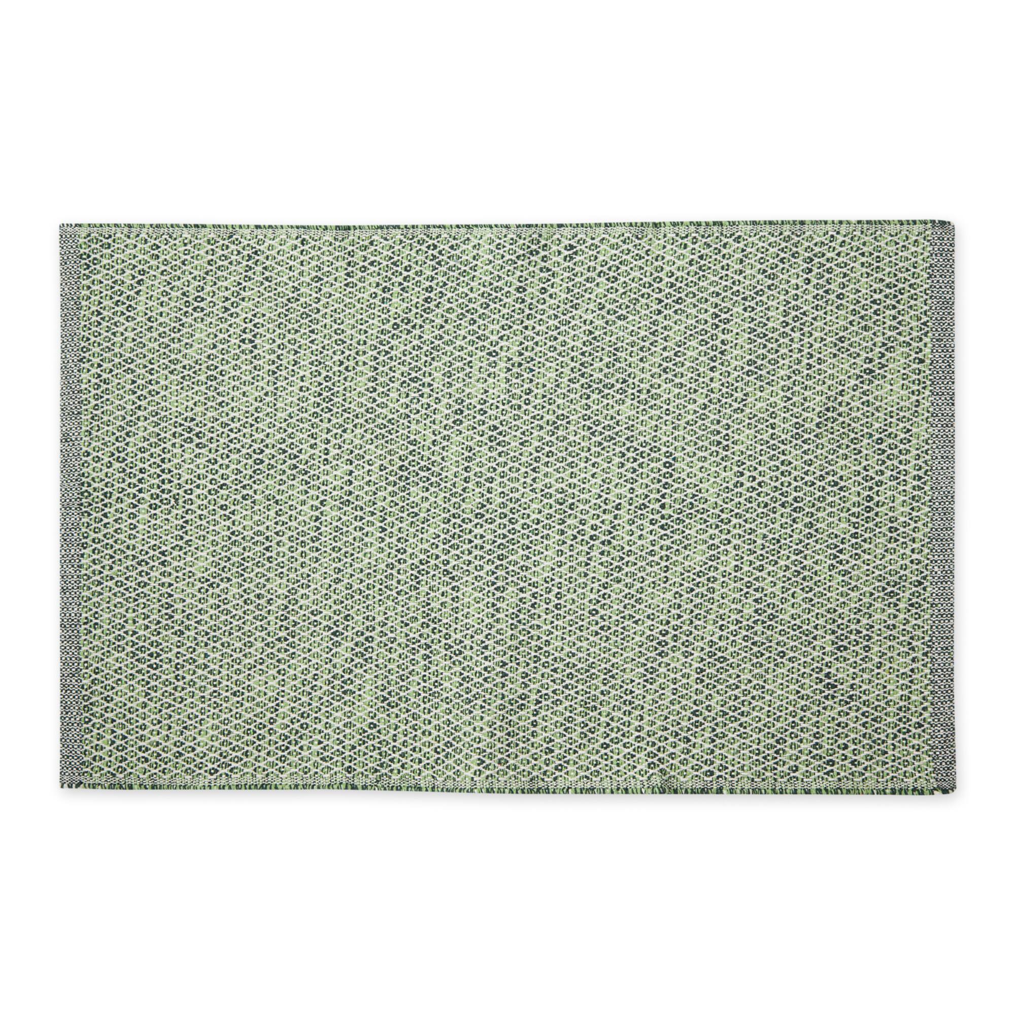DII® Diamond Handwoven Recycled Yarn Rug